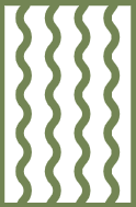 Icon of vertical wavy lines inside a rectangular border.