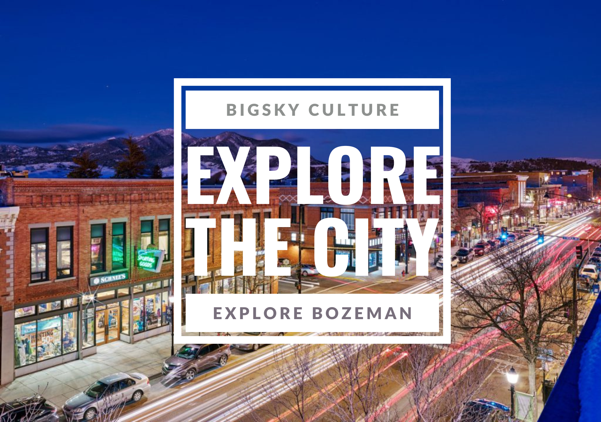 Scenic view of Bozeman, Montana, showcasing its natural beauty and outdoor activities for exploration and adventure.