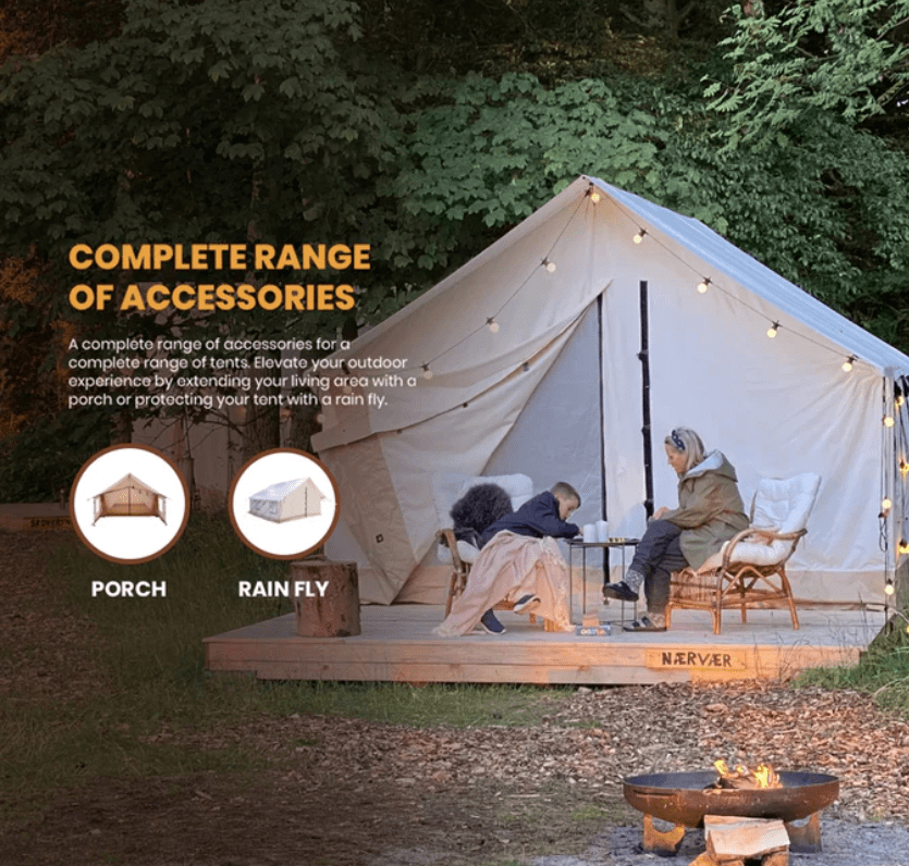 12'x14' Alpha Wall Tent | str.construction